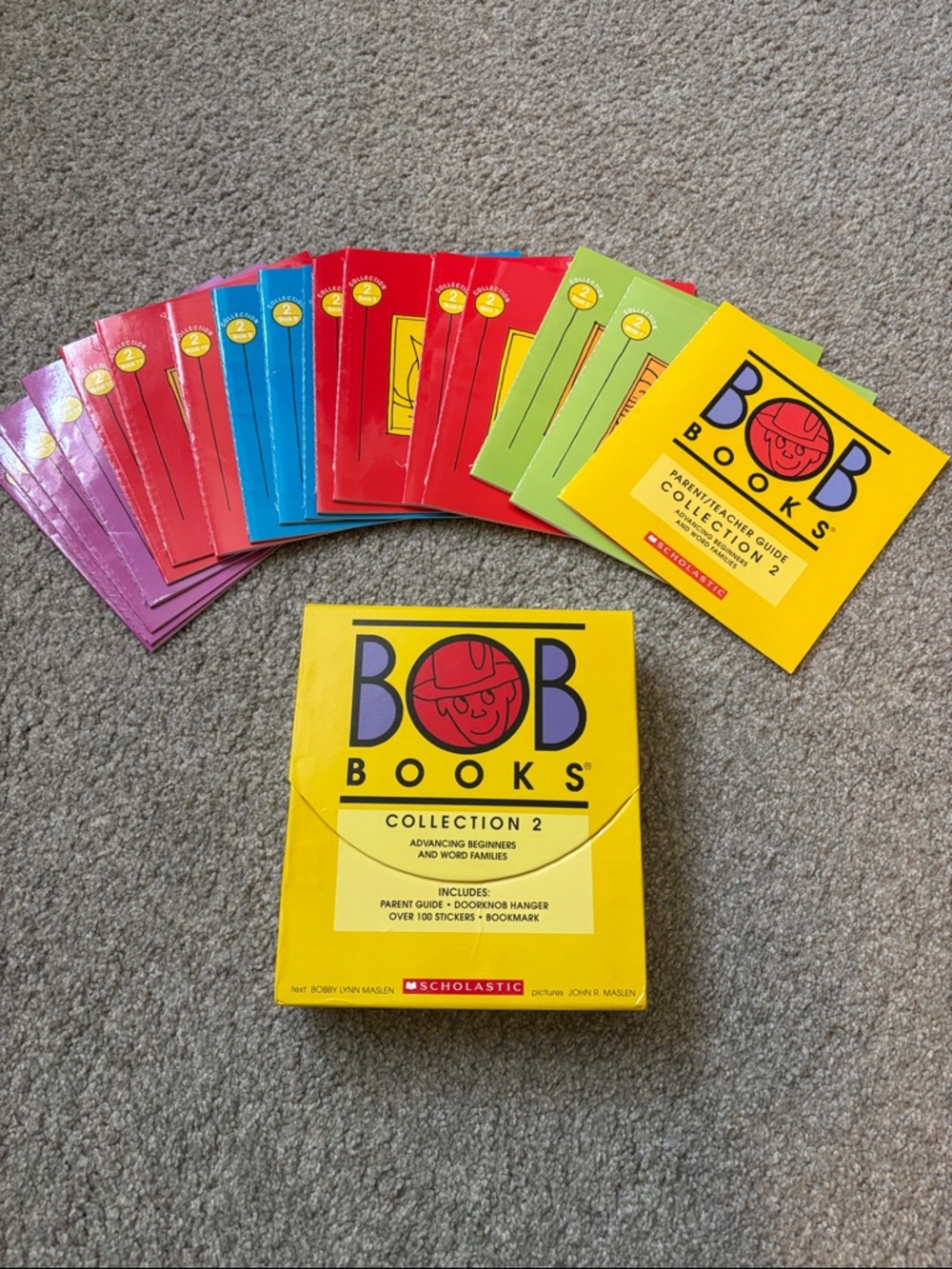 BOB Books Collection 2 Beginner Reading Set - Yellow